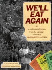 Cover of: We'll eat again: a collection of recipes from the war years
