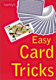 Cover of: Easy card tricks by Arnold, Peter