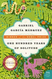 Cover of: One Hundred Years of Solitude by Gabriel García Márquez