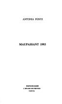 Cover of: Maupassant 1993