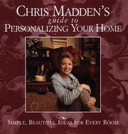 Cover of: Chris Madden's guide to personalizing your home