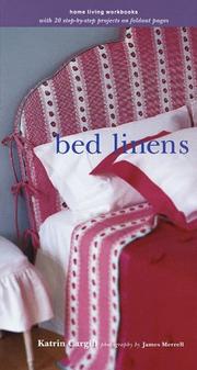 Cover of: Bed Linens (Home Living Workbooks)