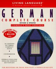 Cover of: Basic German: CD/Book Package (LL(R) Complete Basic Courses)