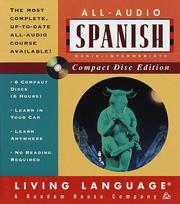 Cover of: All-Audio Spanish CD (LL(R) All-Audio Courses)