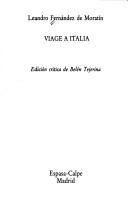 Cover of: Viage a Italia