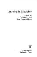 Learning in medicine