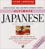 Cover of: Ultimate Japanese: Basic-Intermediate: Compact Disc Edition (LL(R) Ultimate Basic-Intermed)