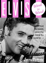 Cover of: Elvis : Word for Word