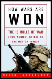 Cover of: How Wars Are Won by Bevin Alexander