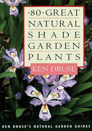Cover of: 80 great natural shade garden plants