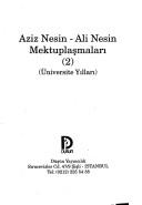 Aziz Nesin-Ali Nesin mektuplaşmaları by Aziz Nesin