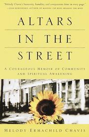 Cover of: Altars in the Street by Melody Ermachild Chavis