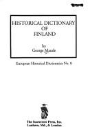 Historical dictionary of Finland