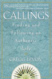 Cover of: Callings by Gregg Michael Levoy