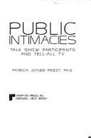 Public intimacies by Patricia Joyner Priest