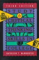 Cover of: Study and critical thinking skills in college