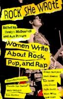 Cover of: Rock She Wrote by [edited by] Evelyn McDonnell and Ann Powers.