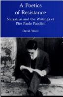 A poetics of resistance by Ward, David