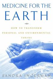 Cover of: Medicine for the earth by Sandra Ingerman