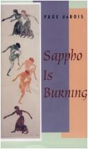 Cover of: Sappho is burning by Page DuBois