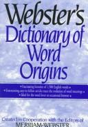 Cover of: Webster's dictionary of word origins