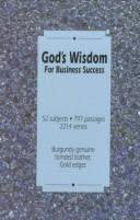 Cover of: God's wisdom for business success.