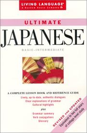 Cover of: Ultimate Japanese: Basic-Intermediate Coursebook (LL(R) Ultimate Basic-Intermed)