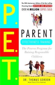 Cover of: Parent effectiveness training