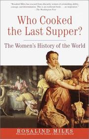 Who Cooked the Last Supper by Rosalind Miles