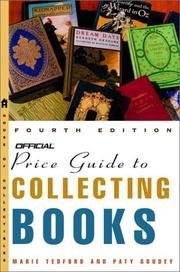Cover of: The Official Price Guide to Collecting Books, 4th Edition (Official Price Guide to Collecting Books)