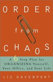 Cover of: Order from chaos