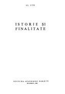 Cover of: Istorie și finalitate