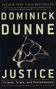 Cover of: Justice by Dominick Dunne