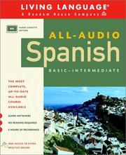 Cover of: All-Audio Spanish: Cassette Program (LL(R) All-Audio Courses)