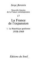 Cover of: La France de l'expansion