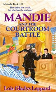 Cover of: Mandie and the Courtroom Battle (Mandie Books (Sagebursh))