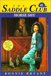 Cover of: Horse Shy | Bonnie Bryant