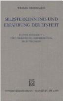 Cover of: Selbsterkenntnis und Erfahrung der Einheit: Plotins Enneade V 3 : Text, Übersetzung, Interpretation, Erläuterungen