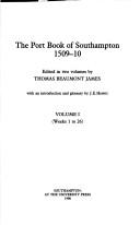 Cover of: The Port book of Southampton, 1509-10