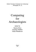 Computing for archaeologists