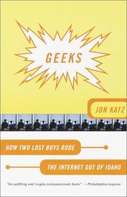 Cover of: Geeks | Jon Katz