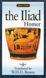 Cover of: The Iliad by Όμηρος