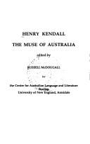 Henry Kendall by Russell McDougall