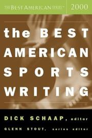 Cover of: The Best American Sports Writing 2000 (The Best American Series)