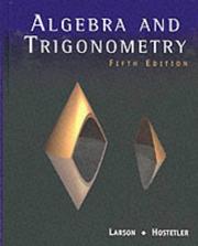 Algebra And Trigonometry by Ron Larson