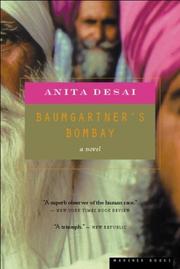 Cover of: Baumgartner's Bombay by Anita Desai