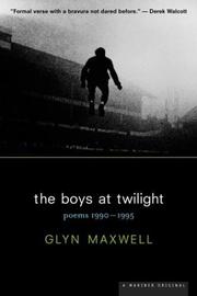Cover of: The boys at twilight: poems, 1990-1995
