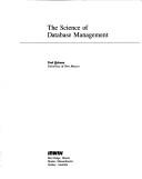 Cover of: science of database management