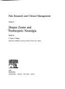 Herpes zoster and postherpetic neuralgia