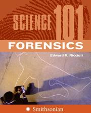 Cover of: Science 101: Forensics (Science 101)